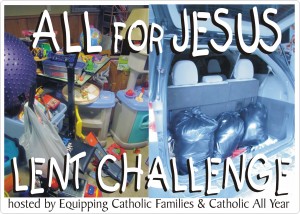 All for Jesus Lent Challenge