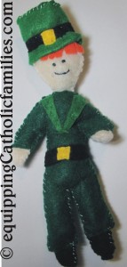 Leprechaun Felt Friend