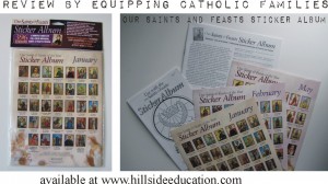 Saints and Feasts Sticker Album