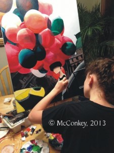 Em Balloons painting