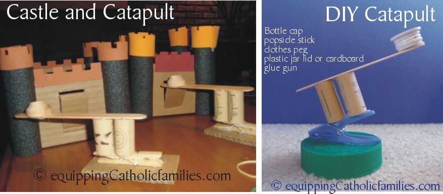 catapult and castle