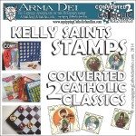 Kelly Saints Stamps square cover