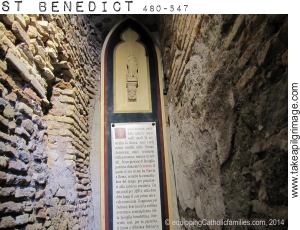 St. Benedict Rome Map St Benedict place in Rome - Equipping Catholic Families
