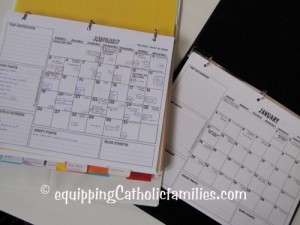 Blog Planner Calendar