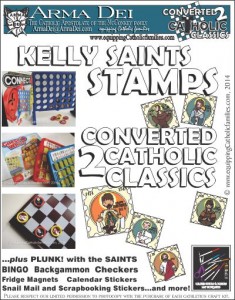 Kelly Saints Stamps Craft Kit cover