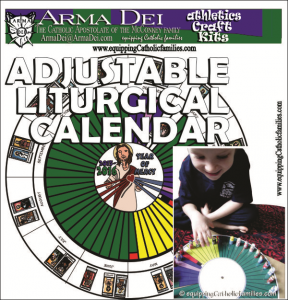 Adjustable Liturgical Calendar cover