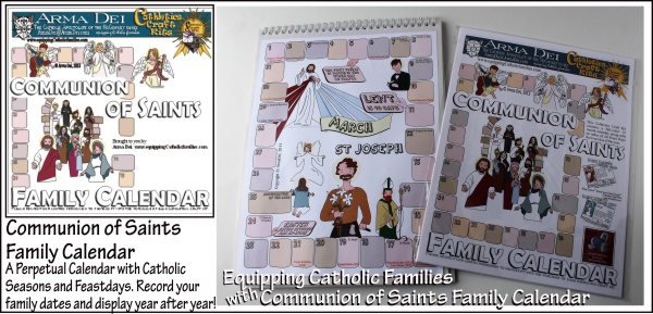 Communion of Saints Calendar