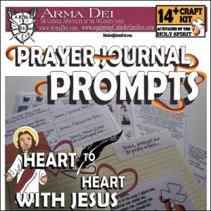 Prayer Journal Prompts Craft Kit