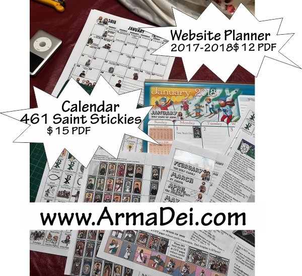 Catholic Planner and Calendar Craft Kits