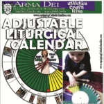 Adjustable Liturgical Calendar ($15 PDF)